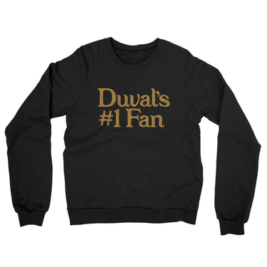 Duval's Number 1 Fan Midweight French Terry Crewneck Sweatshirt-Allegiant Goods Co. Vintage Sports Apparel