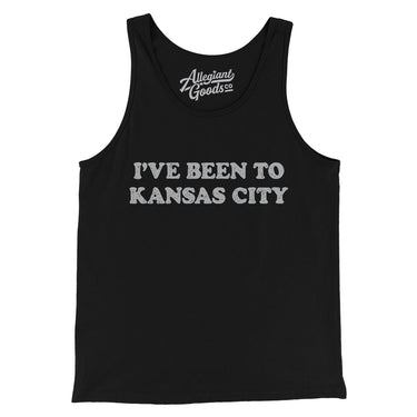 I've Been To Kansas City Men/Unisex Tank Top-Allegiant Goods Co. Vintage Sports Apparel