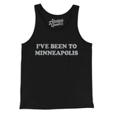 I've Been To Minneapolis Men/Unisex Tank Top-Allegiant Goods Co. Vintage Sports Apparel