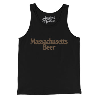 Massachusetts Beer Men/Unisex Tank Top-Allegiant Goods Co. Vintage Sports Apparel