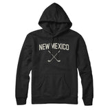 New Mexico Golf Hoodie-Black-Allegiant Goods Co. Vintage Sports Apparel