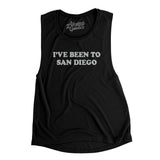 I've Been To San Diego Women's Flowey Scoopneck Muscle Tank-Allegiant Goods Co. Vintage Sports Apparel