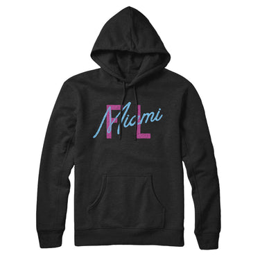 Miami Fl Overprinted Hoodie-Allegiant Goods Co. Vintage Sports Apparel