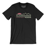 Alamogordo Mountain Sunset Men/Unisex T-Shirt-Black-Allegiant Goods Co. Vintage Sports Apparel