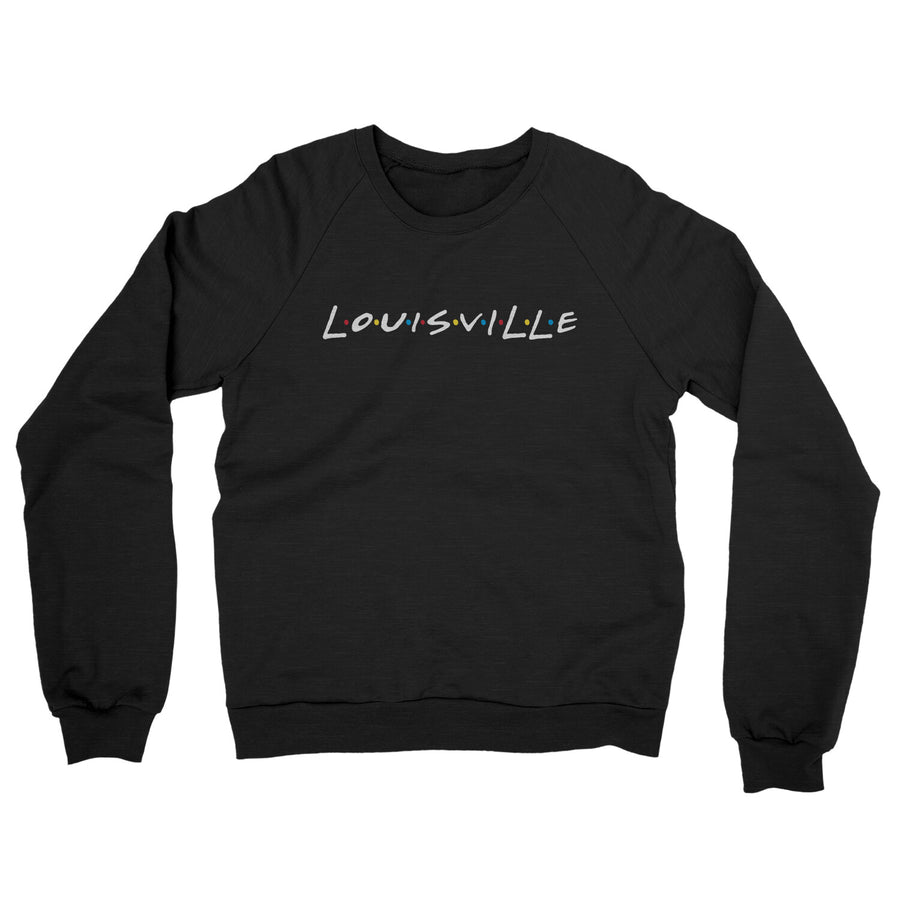 Buy Louisville  Classic Retro City Grey Style Kentucky KY Bluegrass Derby  Men Women T-Shirt-(Adult,M) at