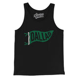Dallas Pennant Men/Unisex Tank Top-Allegiant Goods Co. Vintage Sports Apparel