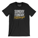 Sunday Funday Pittsburgh Men/Unisex T-Shirt-Allegiant Goods Co. Vintage Sports Apparel