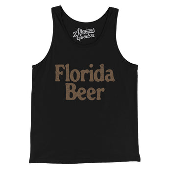 Florida Beer Men/Unisex Tank Top-Allegiant Goods Co. Vintage Sports Apparel