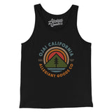 Ojai California Retro Badge Men/Unisex Tank Top-Allegiant Goods Co. Vintage Sports Apparel