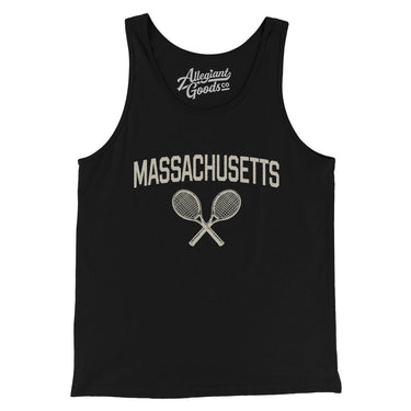 Massachusetts Tennis in Black Color