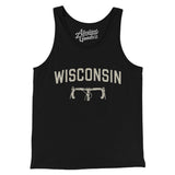 Wisconsin Cycling in Black Color