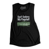 Don't Sedona My Flagstaff Women's Flowey Scoopneck Muscle Tank-Allegiant Goods Co. Vintage Sports Apparel