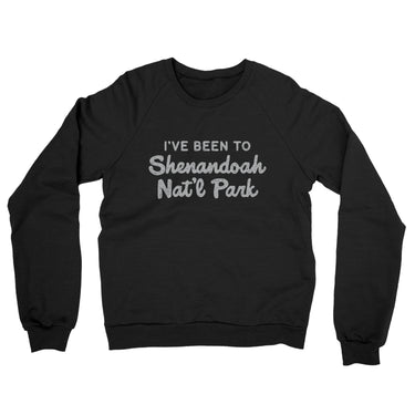 I've Been To Shenandoah National Park Midweight French Terry Crewneck Sweatshirt-Allegiant Goods Co. Vintage Sports Apparel