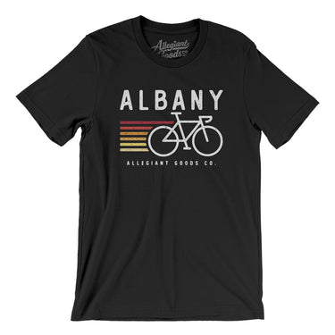 Albany Cycling Men/Unisex T-Shirt-Allegiant Goods Co. Vintage Sports Apparel