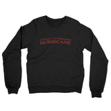 Actually It's Pronounced Hurricane Midweight French Terry Crewneck Sweatshirt-Black-Allegiant Goods Co. Vintage Sports Apparel