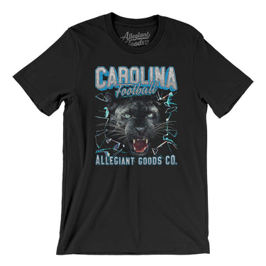 Carolina Football Throwback Mascot Men/Unisex T-Shirt-Allegiant Goods Co. Vintage Sports Apparel