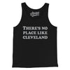 There's No Place Like Cleveland Men/Unisex Tank Top-Black-Allegiant Goods Co. Vintage Sports Apparel