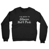I've Been To Glacier National Park Midweight French Terry Crewneck Sweatshirt-Allegiant Goods Co. Vintage Sports Apparel