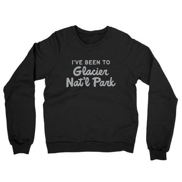 I've Been To Glacier National Park Midweight French Terry Crewneck Sweatshirt-Allegiant Goods Co. Vintage Sports Apparel