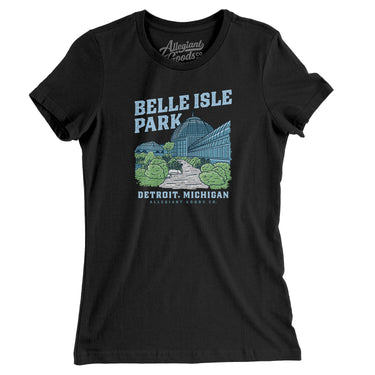 Belle Isle Park Women's T-Shirt-Allegiant Goods Co. Vintage Sports Apparel