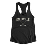 Knoxville Golf Women's Racerback Tank-Black-Allegiant Goods Co. Vintage Sports Apparel
