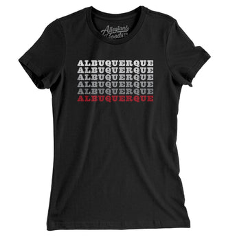 Albuquerque Repeat Women's T-Shirt-Allegiant Goods Co. Vintage Sports Apparel