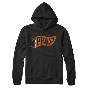 Philly Pennant Hoodie-Allegiant Goods Co. Vintage Sports Apparel