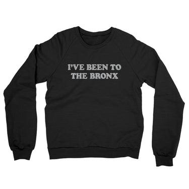 I've Been To The Bronx Midweight French Terry Crewneck Sweatshirt-Allegiant Goods Co. Vintage Sports Apparel