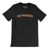 San Francisco Varsity Men/Unisex T-Shirt-Black-Allegiant Goods Co. Vintage Sports Apparel