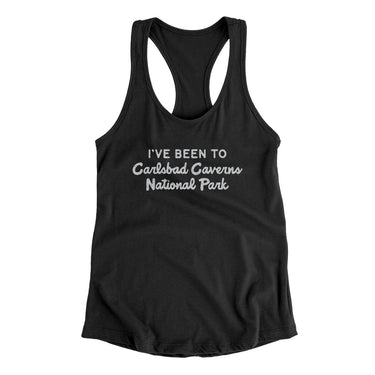 I've Been To Carlsbad Caverns National Park Women's Racerback Tank-Allegiant Goods Co. Vintage Sports Apparel