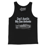 Don't Austin My San Antonio Men/Unisex Tank Top-Allegiant Goods Co. Vintage Sports Apparel