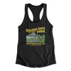 Golden Gate Park Women's Racerback Tank-Black-Allegiant Goods Co. Vintage Sports Apparel