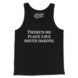There's No Place Like South Dakota Men/Unisex Tank Top-Black-Allegiant Goods Co. Vintage Sports Apparel