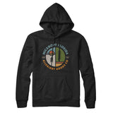 Micanopy Florida Retro Badge Hoodie-Black-Allegiant Goods Co. Vintage Sports Apparel