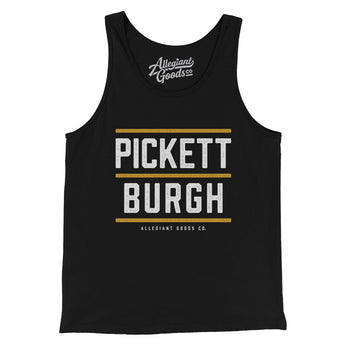 Pickett Burgh Men/Unisex Tank Top-Allegiant Goods Co. Vintage Sports Apparel