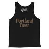 Portland Beer Men/Unisex Tank Top-Allegiant Goods Co. Vintage Sports Apparel