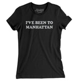 I've Been To Manhattan Women's T-Shirt-Black-Allegiant Goods Co. Vintage Sports Apparel