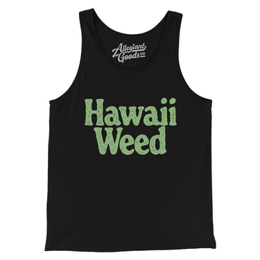 Hawaii Weed Men/Unisex Tank Top-Allegiant Goods Co. Vintage Sports Apparel