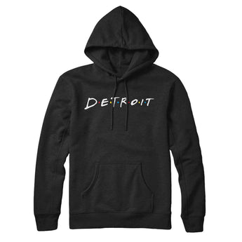 Detroit Friends Hoodie-Allegiant Goods Co. Vintage Sports Apparel