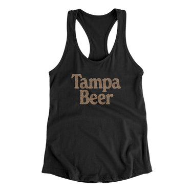 Tampa Beer Women's Racerback Tank-Allegiant Goods Co. Vintage Sports Apparel
