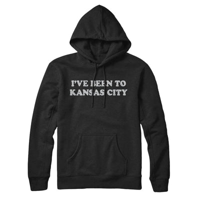 I've Been To Kansas City Hoodie-Black-Allegiant Goods Co. Vintage Sports Apparel