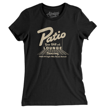 Patio Show Bar and Lounge Detroit in Black Color