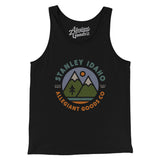 Stanley Idaho Retro Badge Men/Unisex Tank Top-Allegiant Goods Co. Vintage Sports Apparel