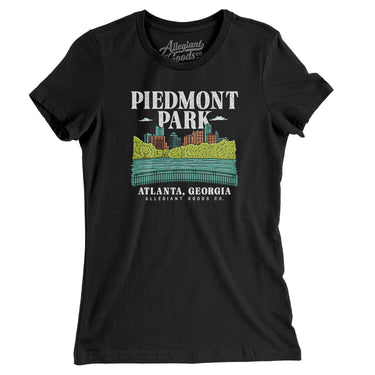 Piedmont Park Women's T-Shirt-Allegiant Goods Co. Vintage Sports Apparel