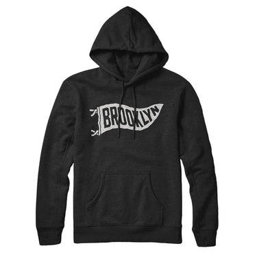 Brooklyn Pennant Hoodie-Allegiant Goods Co. Vintage Sports Apparel