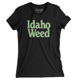 Idaho Weed Women's T-Shirt-Black-Allegiant Goods Co. Vintage Sports Apparel