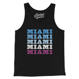 Miami Repeat Men/Unisex Tank Top-Allegiant Goods Co. Vintage Sports Apparel