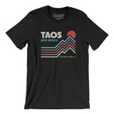 Taos New Mexico Men/Unisex T-Shirt-Black-Allegiant Goods Co. Vintage Sports Apparel