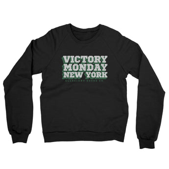 Victory Monday New York Midweight French Terry Crewneck Sweatshirt-Allegiant Goods Co. Vintage Sports Apparel