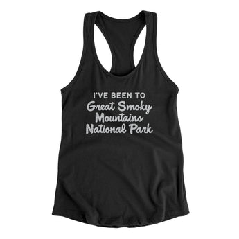 I've Been To Great Smoky Mountains National Park Women's Racerback Tank-Allegiant Goods Co. Vintage Sports Apparel